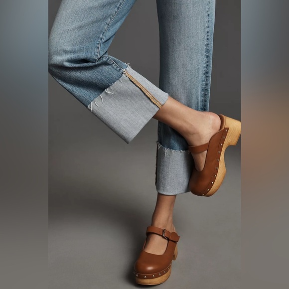 NWT Pilcro The Scotty Cuffed High-rise Straight Leg jeans - Picture 5 of 7